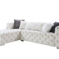 Qokmis - Sectional Sofa w/6 Pillows