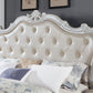 Rosalind - California King Bed - Pearl White