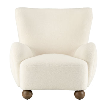 Wingback Occasional Chair - Beige