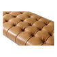 Wyatt - Leather Bench - Beige