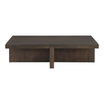 Folke - Rectangular Coffee Table - Dark Brown