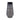 Glass 15" Enameled Vase - Gray/Black