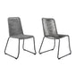 Shasta - Outdoor Stackable Dining Chair (Set of 2)