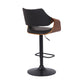 Aspen - Adjustable Bar Stool Black Base