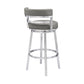 Madrid - Swivel Stainless Steel Bar Stool