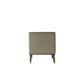 House - Beatrice Accent Chair - Tan PU & Charcoal Finish