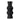 Ceramic Totem Vase 17" - Black