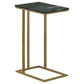 Vicente - Marble Top C-Shaped Sofa Side Table