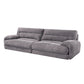 Cadenza - Loveseat - Gray Corduroy