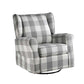 Patli - Swivel Chair - Gray Fabric