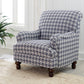 Glenn - Upholstered English Arm Accent Chair