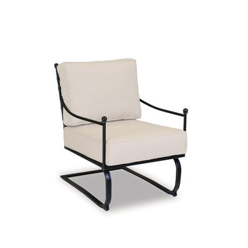 Provence - Club Rocker, With Self Welt - Canvas Flax / Black