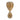17" Midas Large Hourglass - Champagne