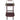 Palmer - 2-Tier Rectangular Wood Bar Cart - Merlot