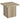 Devar - Square Engineered Wood End Table - Distressed Pine
