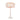 Metal Table Lamp With Cage Shade 28" - Rose Gold