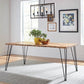 Sherman - Live Edge Dining Table - Natural Acacia
