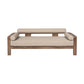 Relic - Outdoor Patio Sofa - Weathered Eucalyptus / Taupe