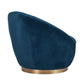 Yves - Velvet Swivel Accent Chair