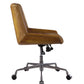 Ambler - Executive Office Chair - Saddle Brown Top Grain Leather