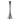 10" Etched Metal Taper Holder - Silver