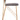 Georges - Counter Stool (Set of 2) - Gray / Gold