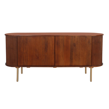 Rounded Ridges Sideboard 63" - Brown