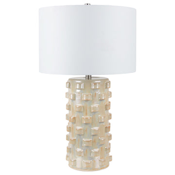 Odessa Ceramic Table Lamp 27" - White