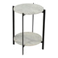 Melanie - Accent Table - White