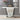 Nysa - 32"H Console Table - Mirrored & Faux Crystals