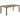 Scottsdale - Solid Wood Dining Table - Washed Brown