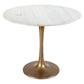 Fullerton - Dining Table - White / Gold