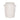 8" Traditional Handle Vase Rough Finish - White