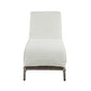 Salena - Patio Lounge Chair - Beige Fabric & Gray Finish - 13"