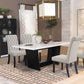 Sherry - Rectangular Marble Top Dining Table Set