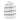 Ceramic Spiral Dot Flower Vase 9" - White / Black