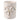 4" Flower Applique Pencil Cup - Ivory
