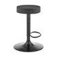 Dax - Backless Adjustable Height Bar Stool - Dark Gray