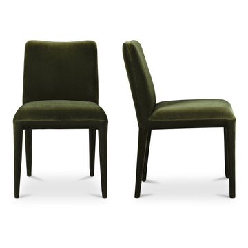 Calla - Velvet Dining Chair (Set of 2) - Green