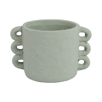 Arch Handle Planter - Green