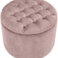 Queen - Velvet Storage Ottoman