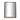 Metal Mirror With Shelf 22 x 30" - Black / Brown