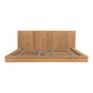 Plank - King Bed - Natural Oak