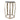 Hettinger Small Accent Table - Gold / Black