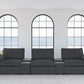 Collins - 5-Piece Power Reclining Home Theater Seating