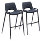 Desi - Bar Chair (Set of 2) - Black