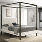 Monroe - Upholstered Canopy Bed