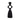 10" Open Cut-Out Taper Holder - Black