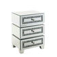 Noralie - Accent Table - Pearl Silver - Wood - 26"