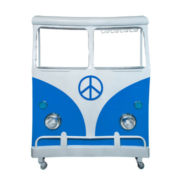 Metal 69" Bus Kombi Bar Aqua